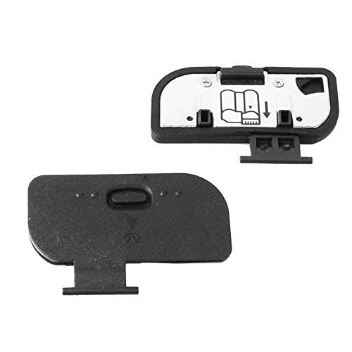 PhotoTrust 2 Pieces Battery Door Cover Lid Cap Replacement Repair Part Compatible with Nikon D800, D810, D800E, DSLR Dig