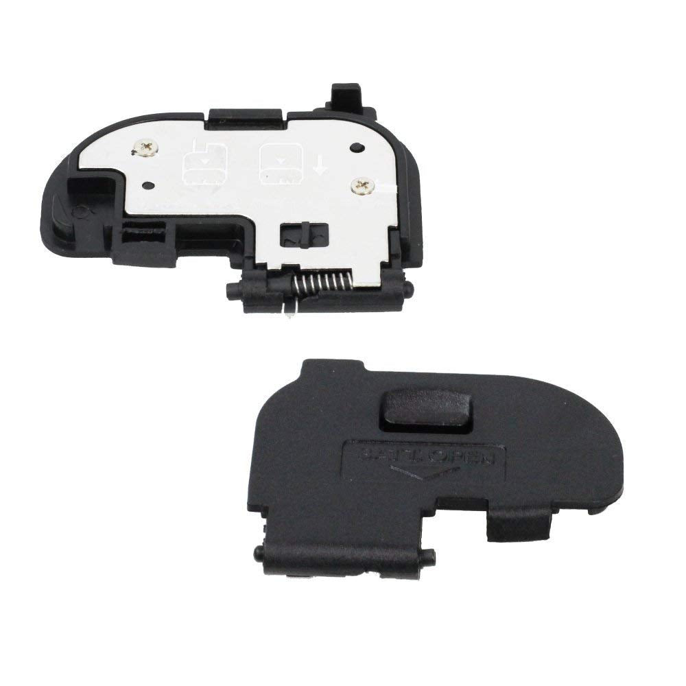 PhotoTrust 2 Pieces Battery Door Cover Lid Cap Replacement Repair Part for Canon EOS 7D DSLR Digital Camera