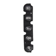 PhotoTrust Rear Back Button Rubber Cover Key Replacement Menu Zoom Compatible with Nikon D90