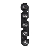 PhotoTrust Rear Back Button Rubber Cover Key Replacement Menu Zoom Compatible with Nikon D90