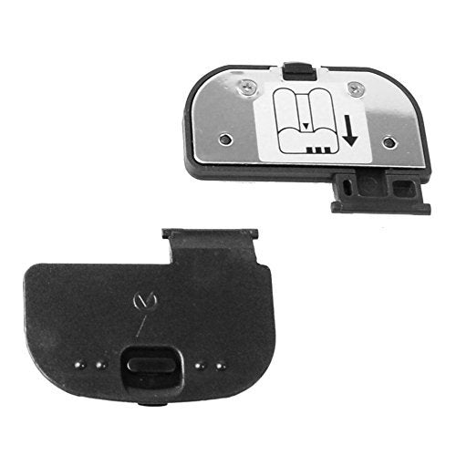 PhotoTrust 2 Pieces Battery Door Cover Lid Cap Replacement Repair Part Compatible with Nikon D7200 D7100 D610 D600 D7000