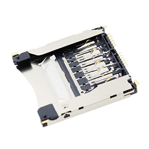 PhotoTrust Camera SD Memory Card Reader Slot Holder Replacement Metal Compatible with Canon 70D 80D Replacement Part Dig