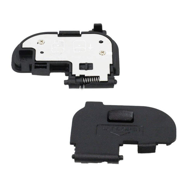 PhotoTrust 2 Pieces Battery Door Cover Lid Cap Replacement Repair Part for Canon EOS 7D DSLR Digital Camera