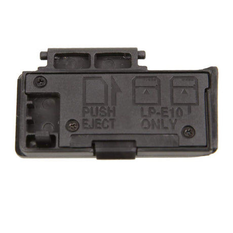 PhotoTrust 2 Pieces Battery Door Cover Lid Cap Replacement Repair Part Compatible with Canon EOS 1100D EOS Rebel T3 DSLR
