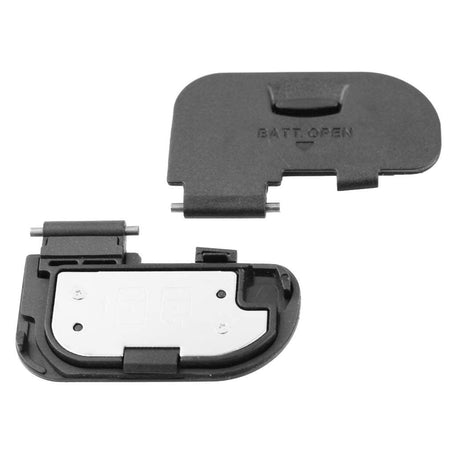 PhotoTrust 2 Pieces Battery Door Cover Lid Cap Replacement Repair Part Compatible with Canon EOS 70D DSLR Digital Camera