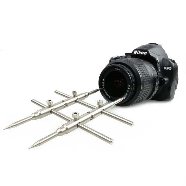 PhotoTrust Professional Stainless Steel Flat & Pointed Tips Lens Spanner Wrench Repairing Opening Tool For Most Cameras 