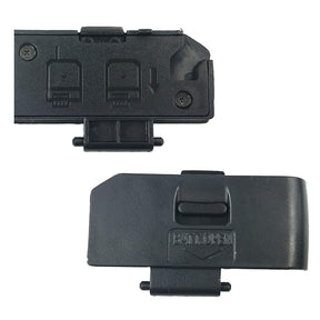 PhotoTrust 2 Pieces Battery Door Cover Lid Cap Replacement Repair Part Compatible with Canon EOS 1000D 450D 500D Rebel X